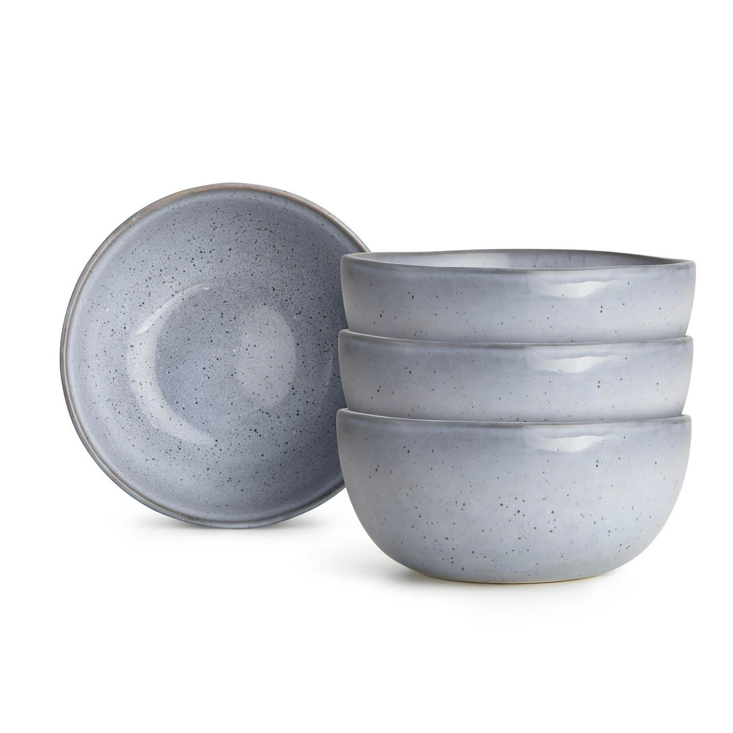 Habitat Evora Stoneware Cereal Bowl Blue, UK version