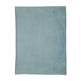 Sainsburys's Home Rustic Blue Fleece throw 125x150