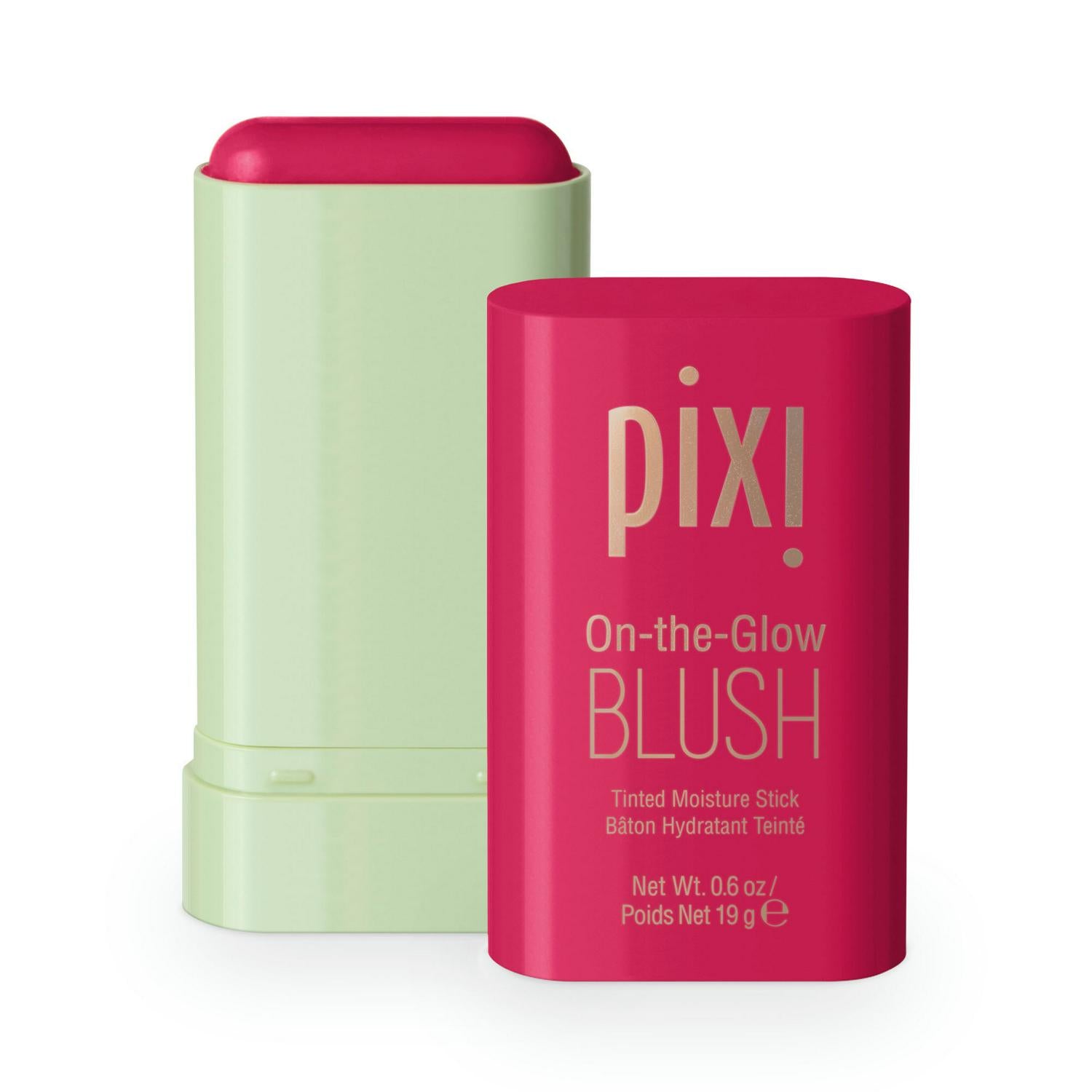 Pixi On-the-Glow Blush Tinted Moisture Stick Ruby 19g, imported from the UK