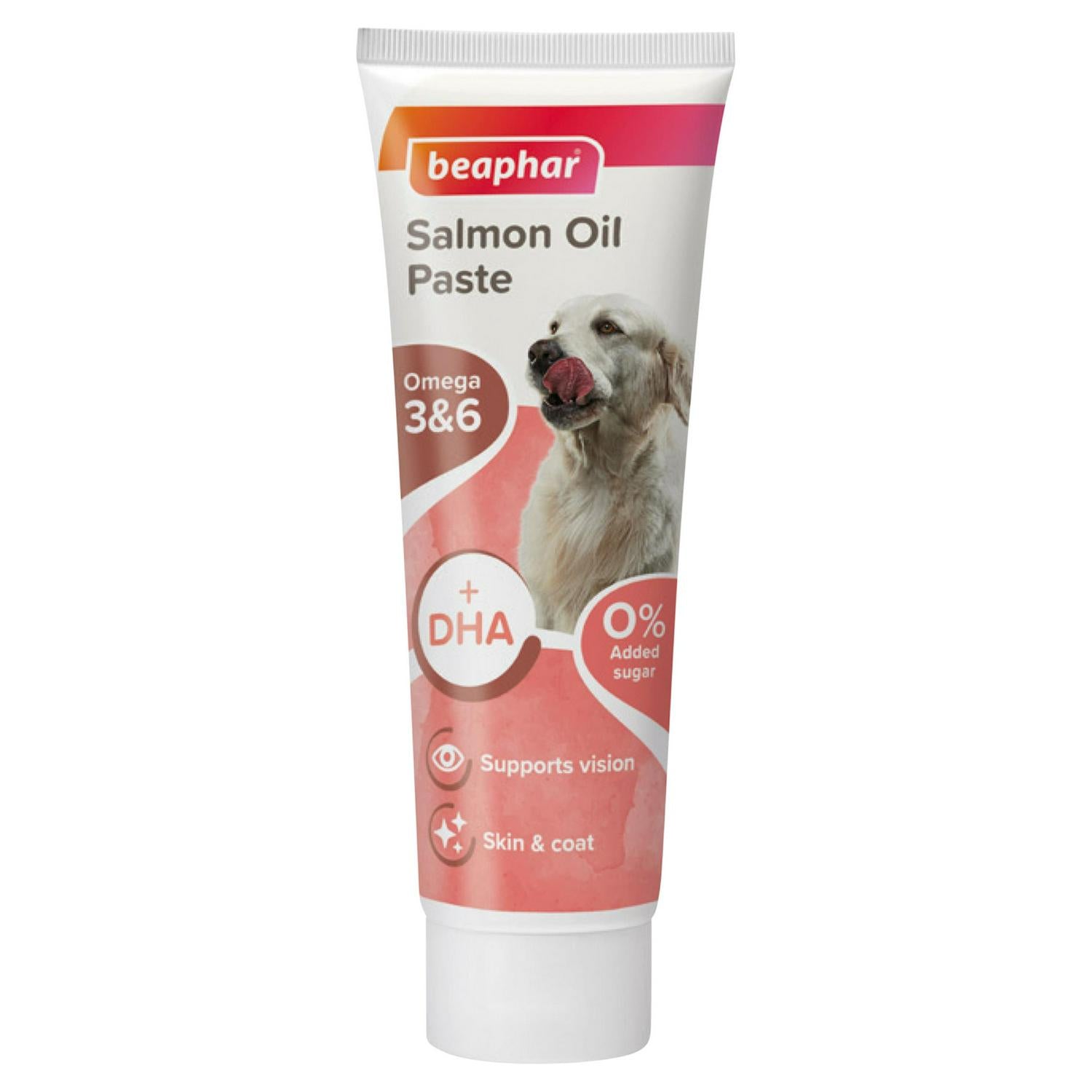 Beaphar salmon oil paste 100g tube for daily feeding - British product