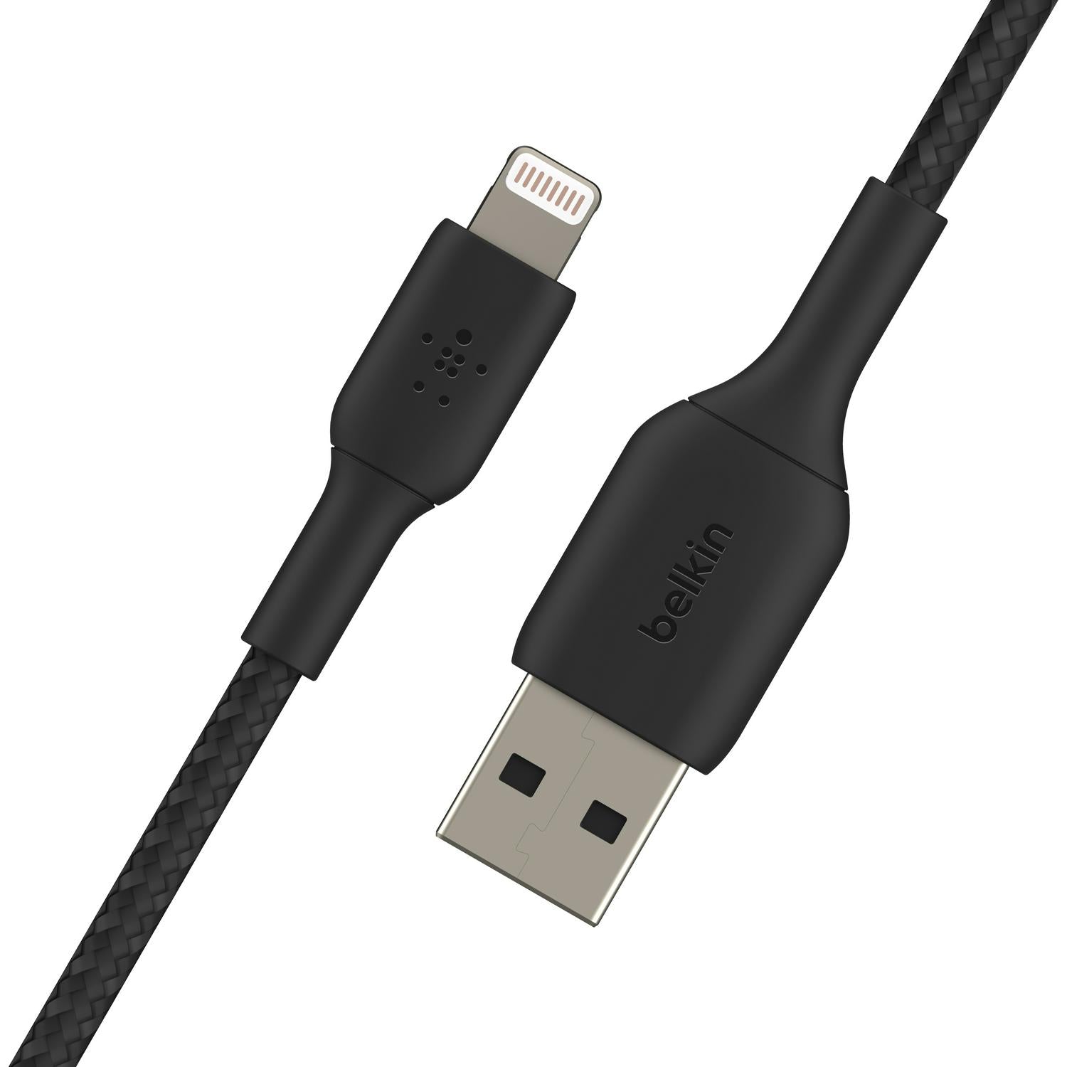 Braided Nylon MFi-Certified Charging Cable 2M for iPhone and iPad