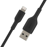 Braided Nylon MFi-Certified Charging Cable 2M for iPhone and iPad