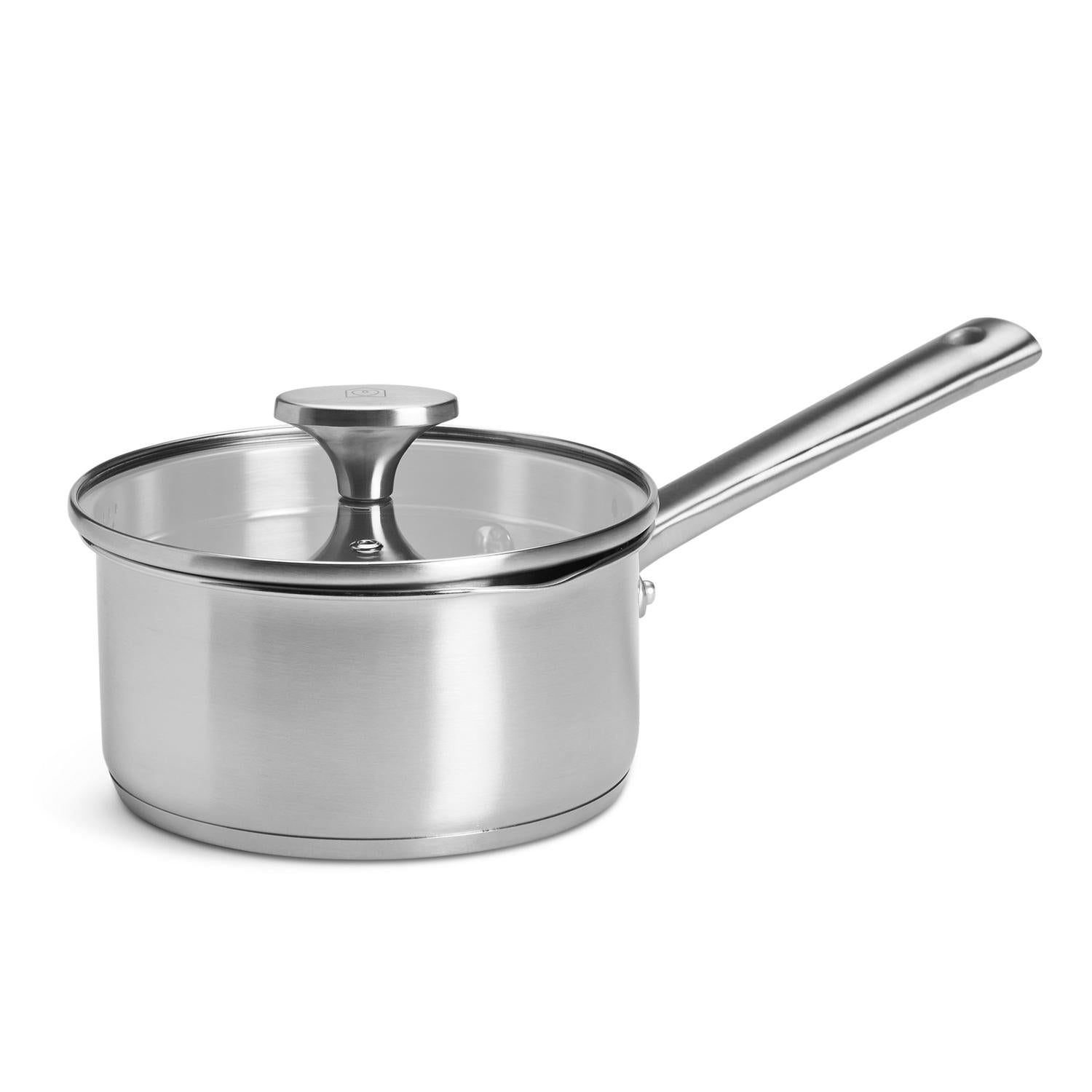 Habitat 5 piece stainless steel pan set, UK version