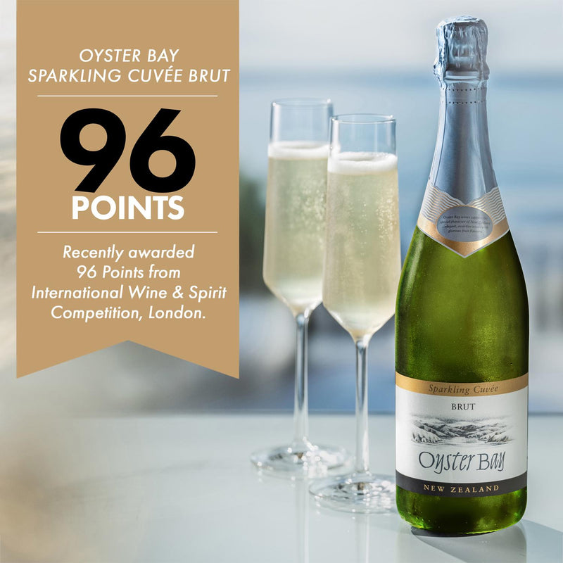Oyster Bay sparkling wine Cuvée Brut 75cl - British product