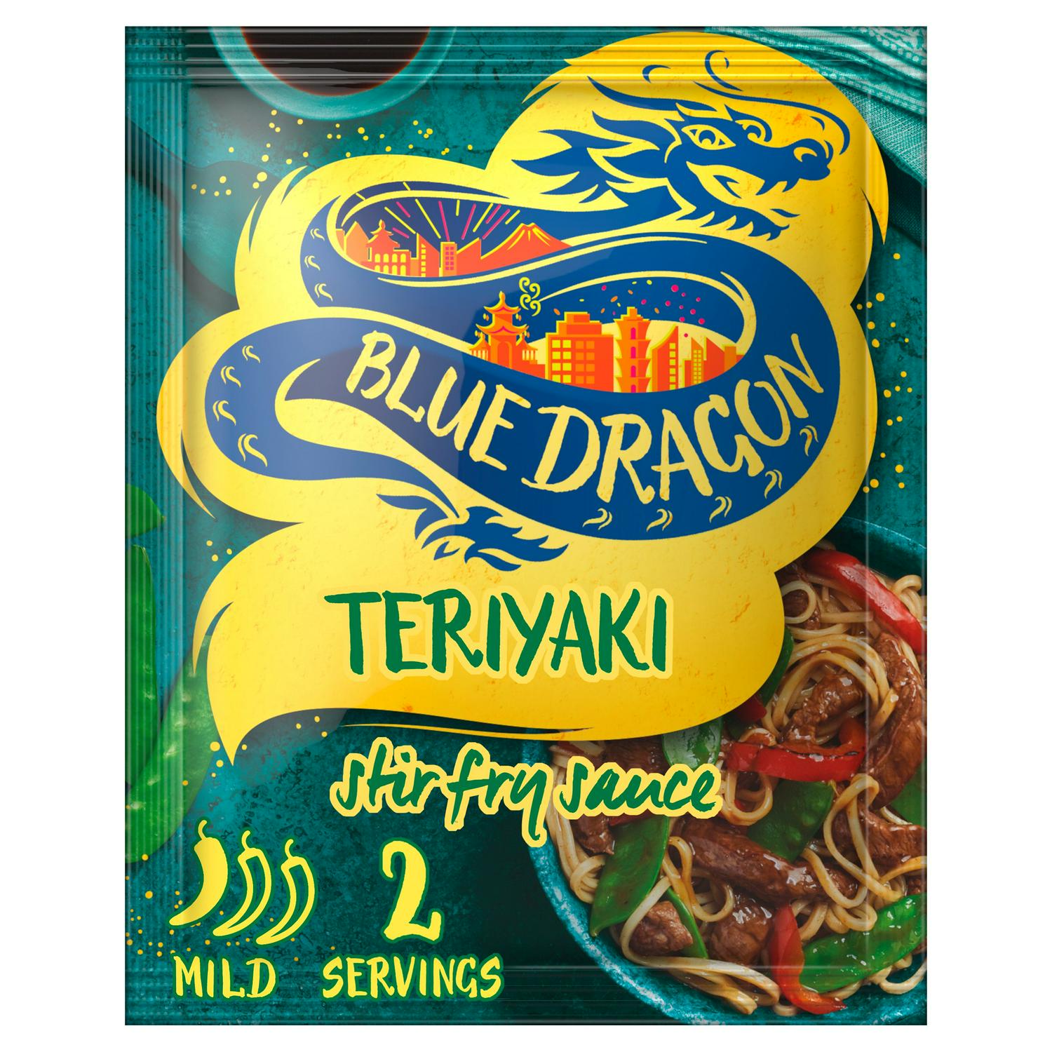 Blue Dragon Teriyaki Stir Fry Sauce 120g - British product