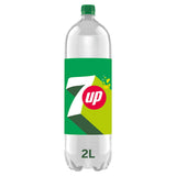 7UP lemon lime flavoured soft drink 2 litres (British brand)