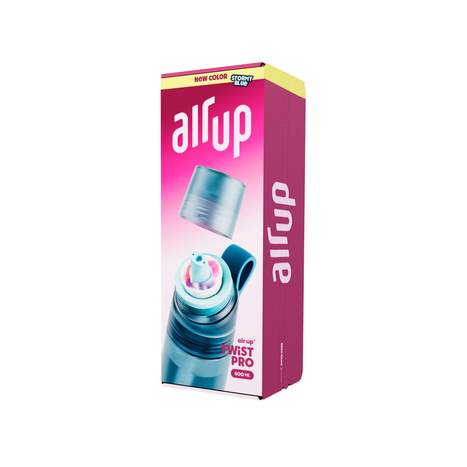air up Twist Pro Bottle Blueberry 600ml - British product