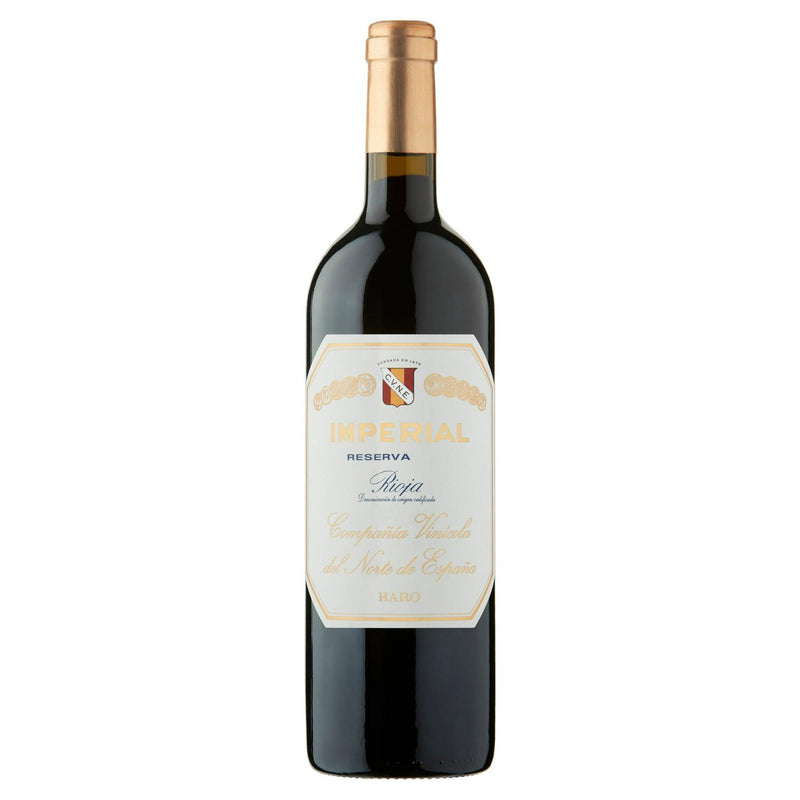 Imperial Reserva Rioja Red Wine 75cl glass bottle, UK version
