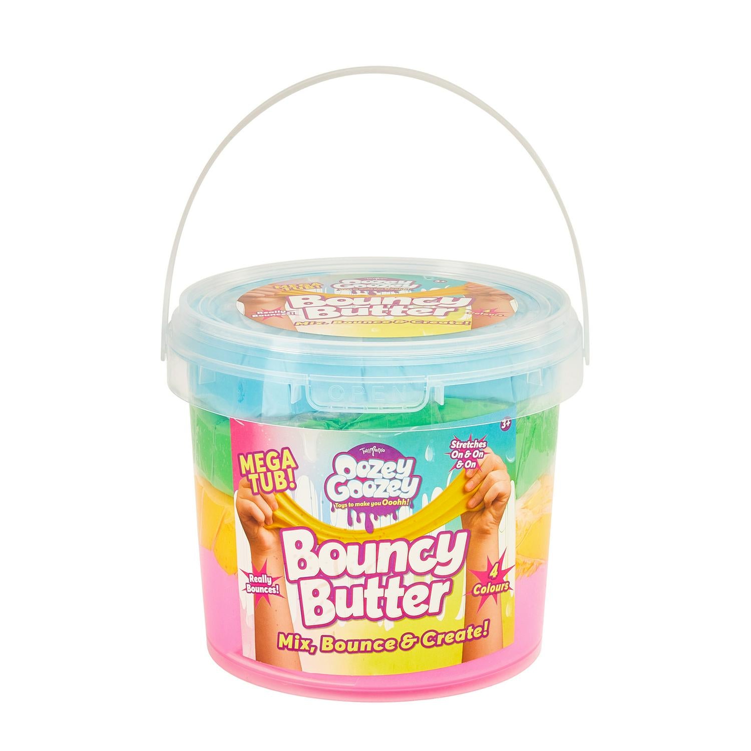 Toy Mania bouncy butter slime tub set (British brand)