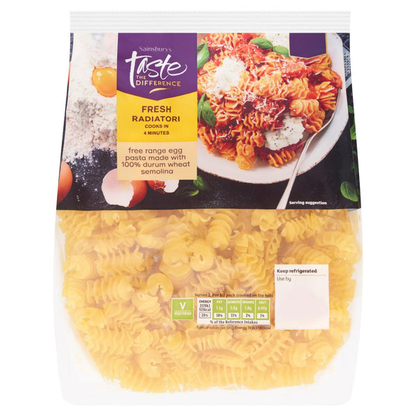 Fresh Radiatori Pasta with Free Range Egg 300g