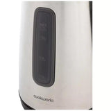 Cookworks electric kettle silver 1.7L - British product