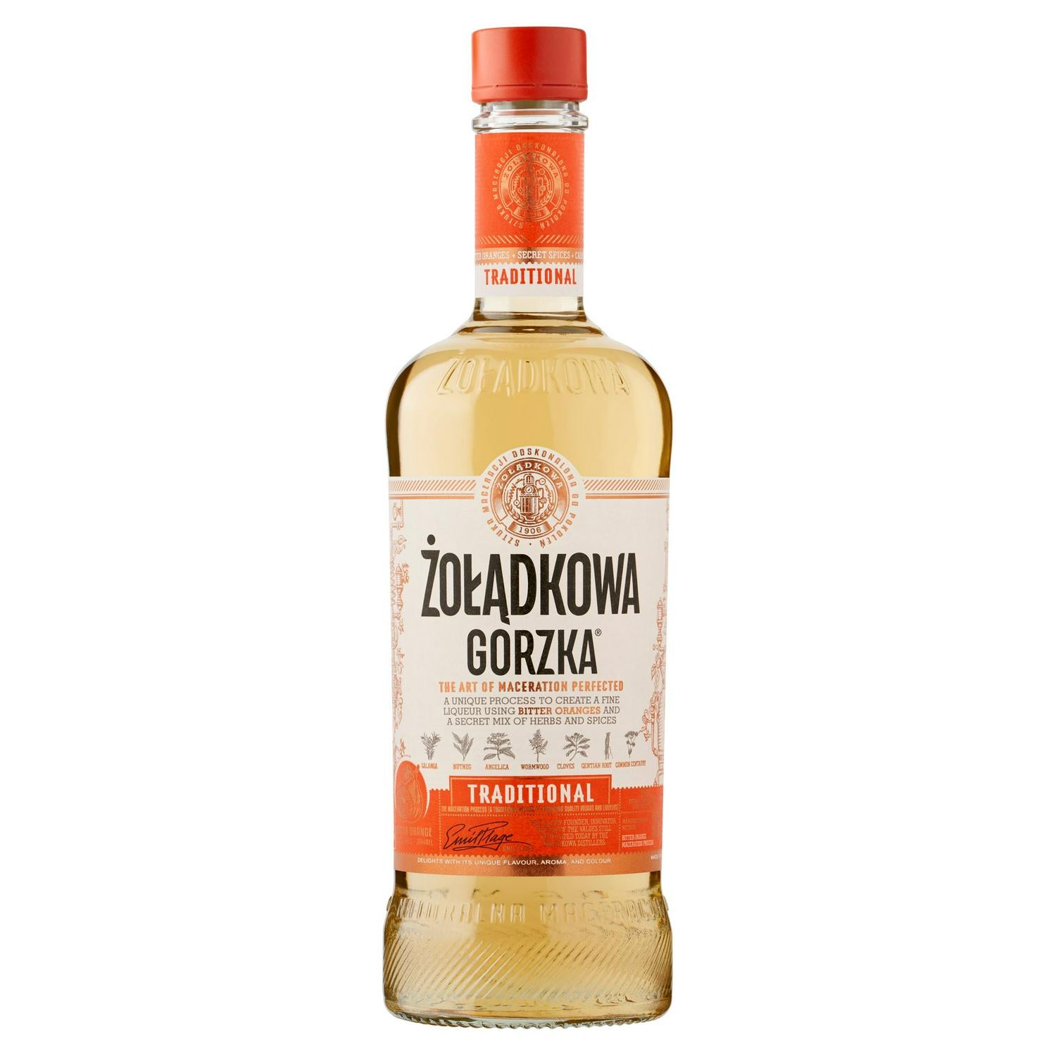 Bitter Orange and Herbal Liqueur 500ml