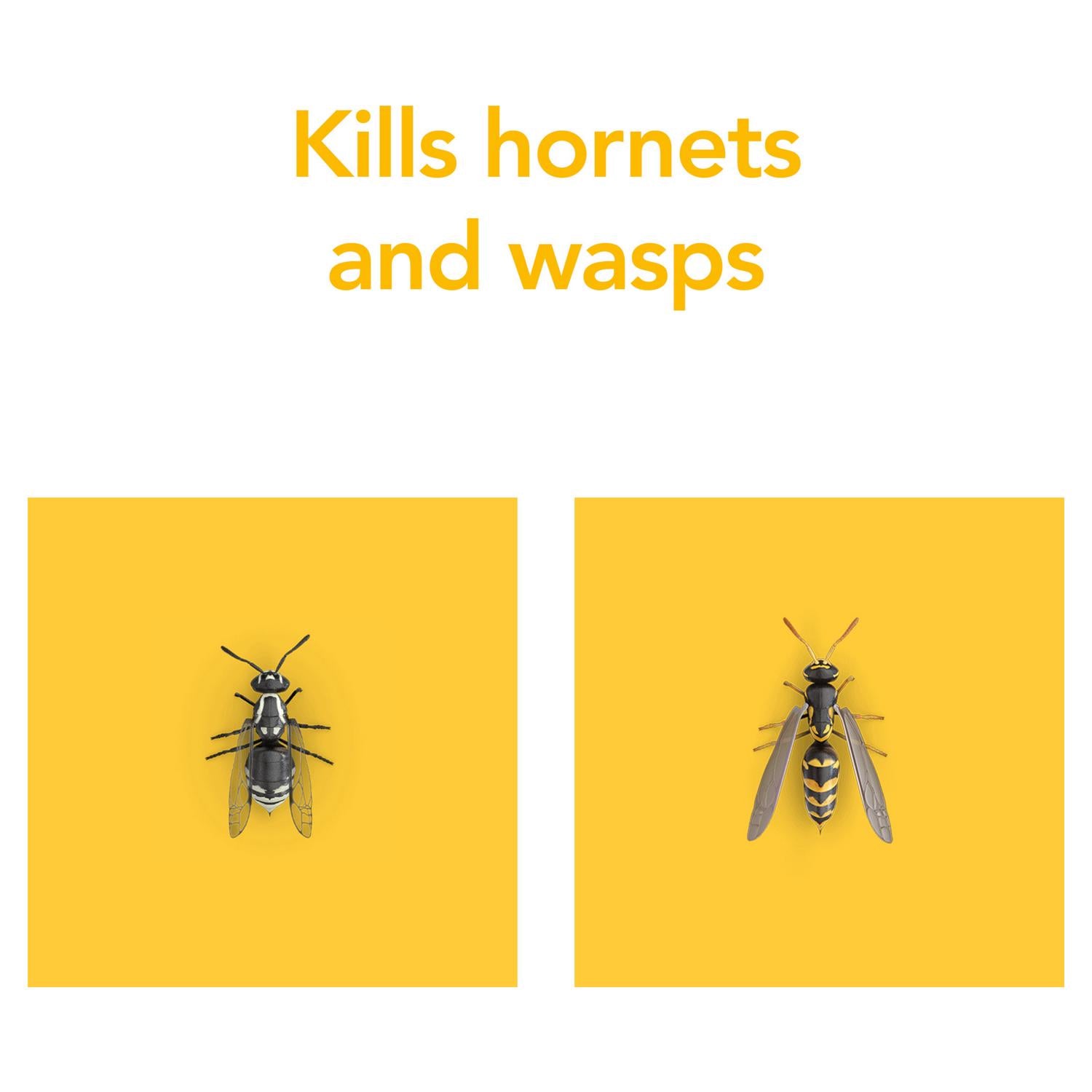 Raid rapid action wasp hornet spray 300ml, imported from the UK