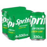 Sprite Lemon Lime Soft Drink 4x330ml (British brand)