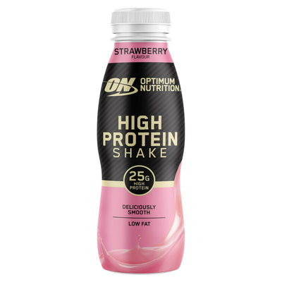 Sainsburys Optimum Nutrition High Protein Shake Jordbærsmak 330ml Ferdig til Drikke Shake- Kjøp online hos McGrocer