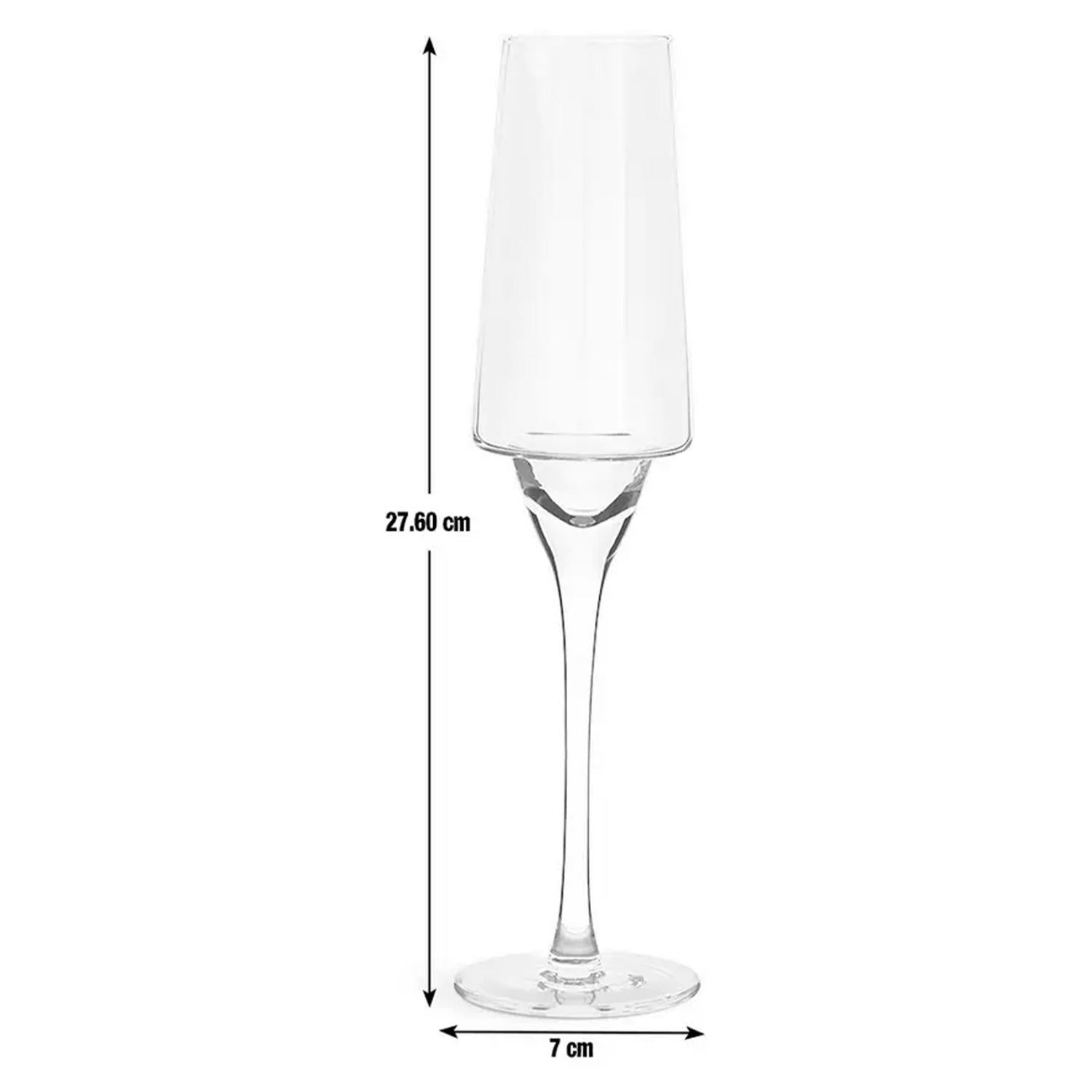 Habitat Sahara Champagne glass 268ml capacity drinkware, UK version