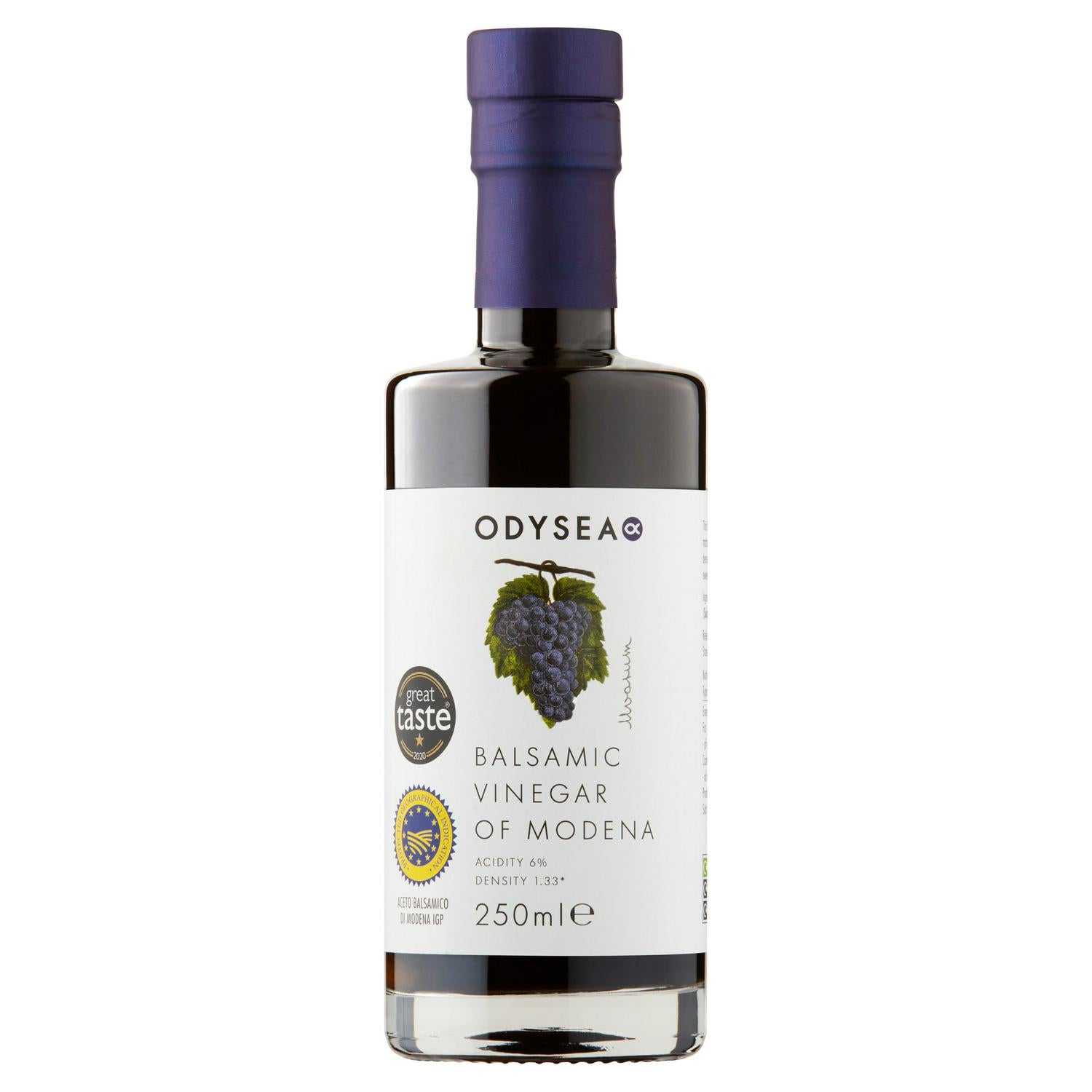 Odysea balsamic vinegar of Modena 250ml, imported from the UK