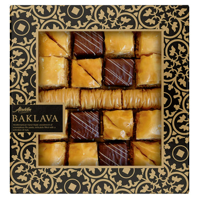Aladdin Baklava Blandet Nøtteutvalg Søtt Bakverk 375g