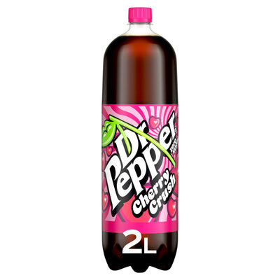 Sainsburys Dr Pepper Zero Cherry Crush Soft Drink 2L- Buy online at McGrocer