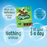 Organix apple date fruit bars multipack 6x17g, imported from the UK