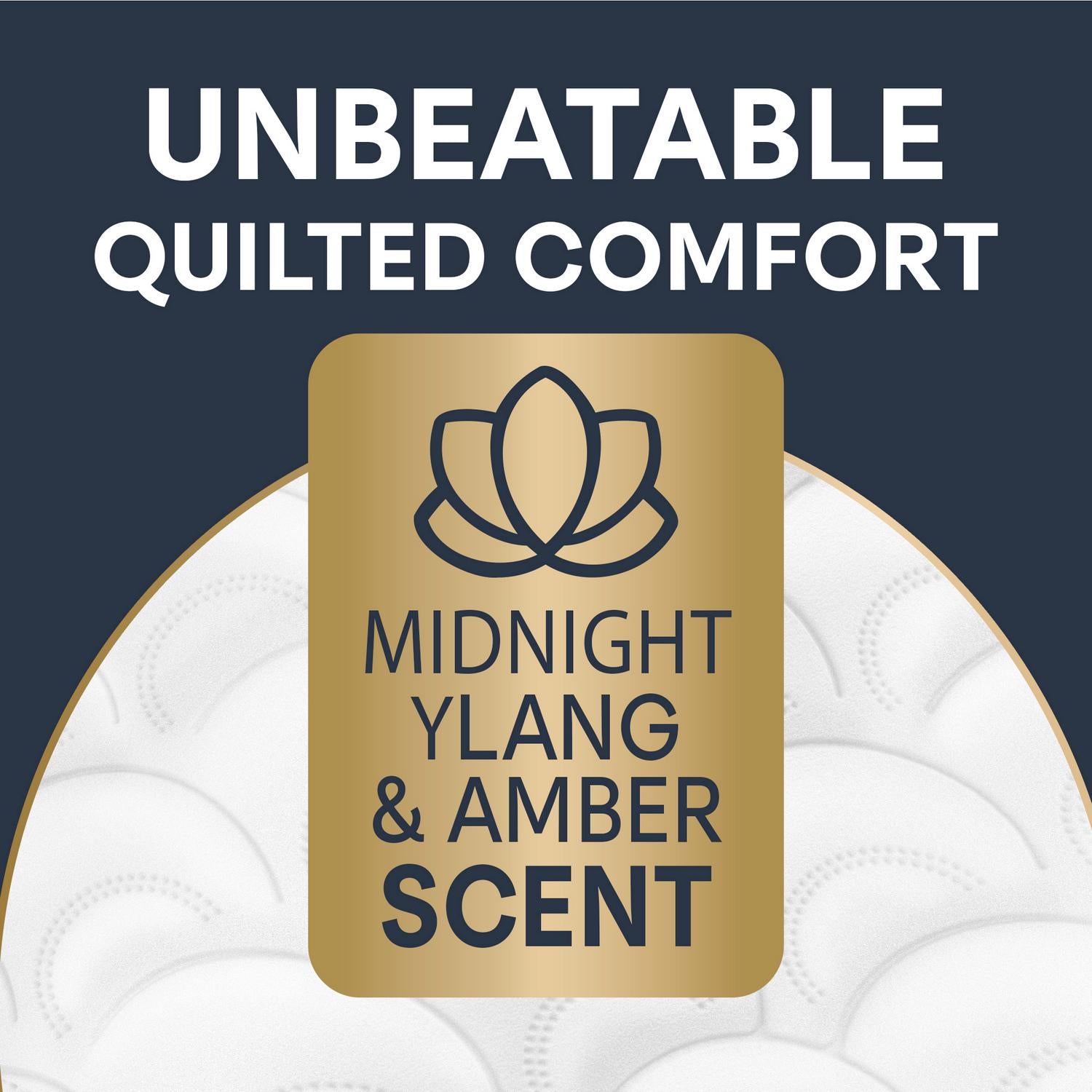 Andrex Ultimate Quilts Midnight Scented Toilet Rolls 9 Pack - British product