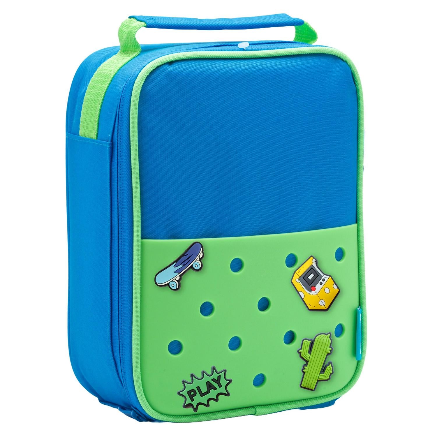 Smash Blue Green Lunch Bag 24cm, imported from the UK