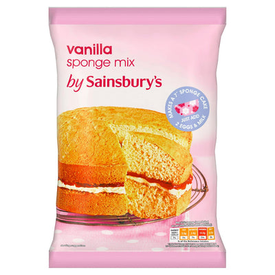 Sainsbury's Vaniljesvampkakeblanding 400g