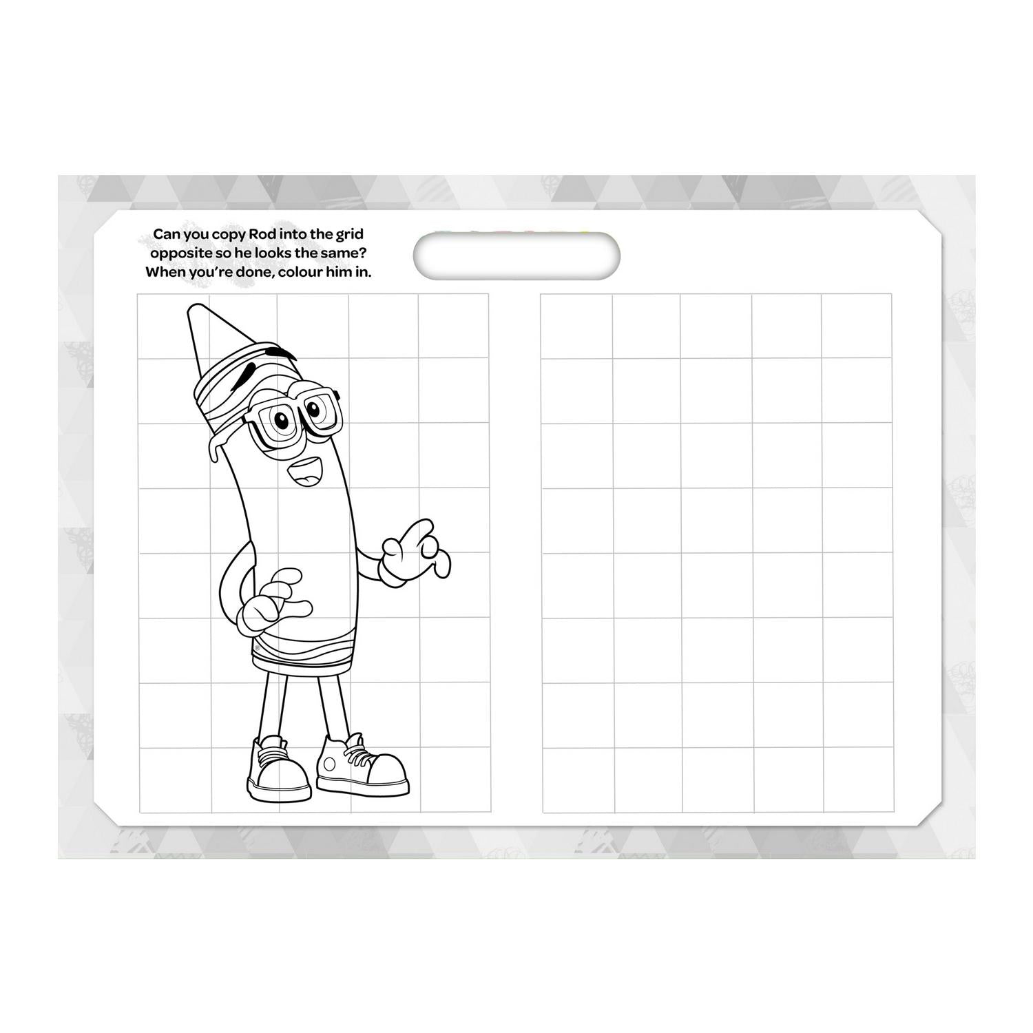 Crayola Jumbo Colouring & Activity Pad 32 Pages - British product