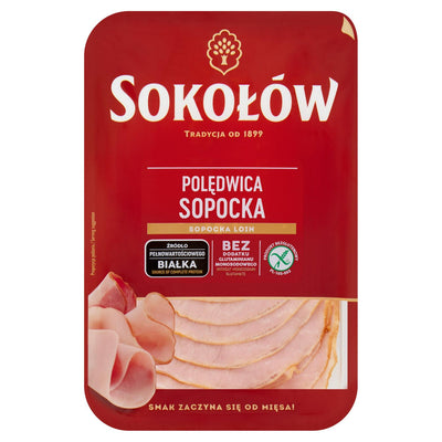 Sokolow Sopocka Loin Slices Pork Meat Pack 100g