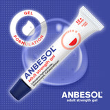 Anbesol Adult Strength Oral Gel Tube 10g - British product