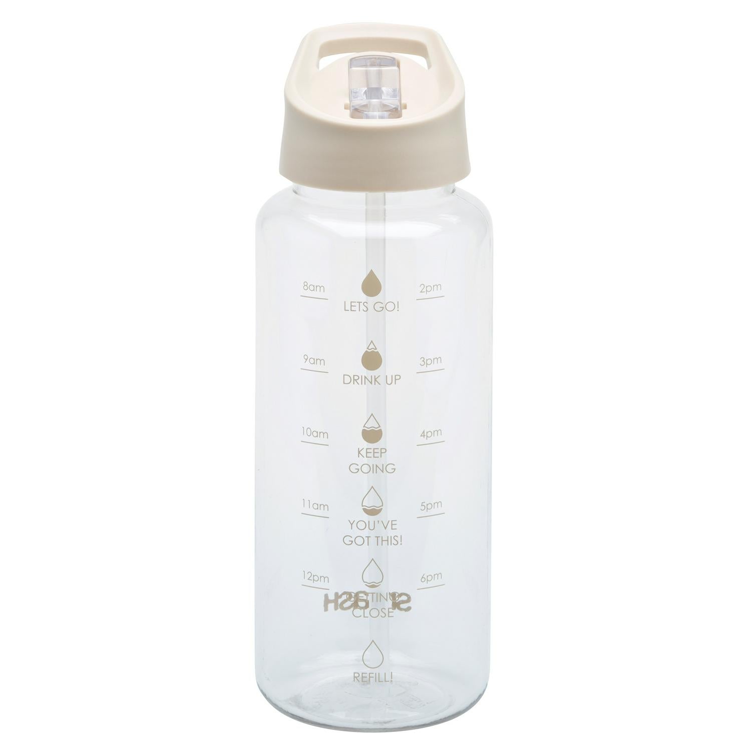 Smash beige tracker bottle 1L (British brand)