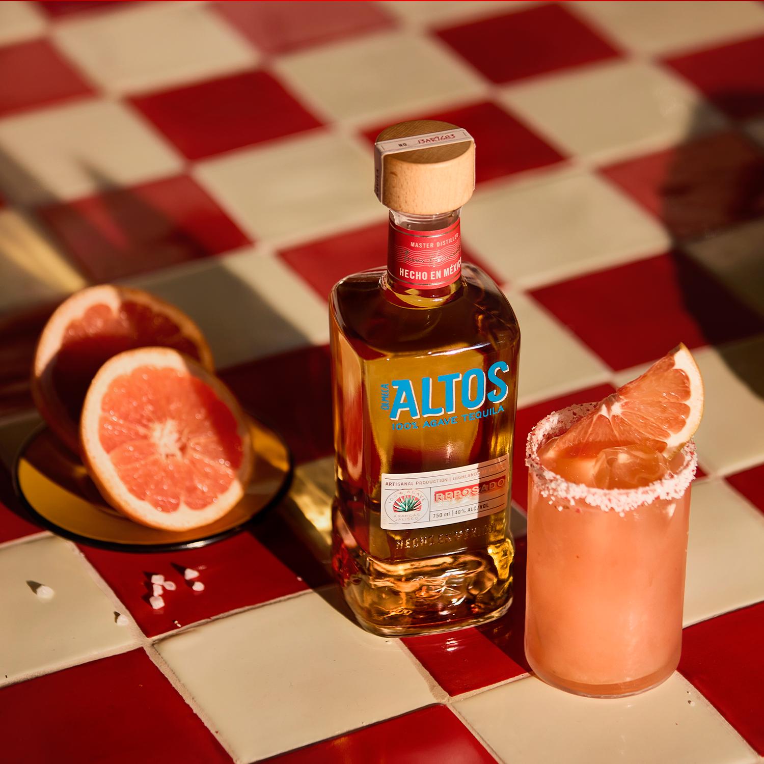 Olmeca Altos Reposado Tequila 70cl, imported from the UK