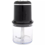 Cookworks Mini Chopper Black Kitchen Appliance 0.5 Litre - British product