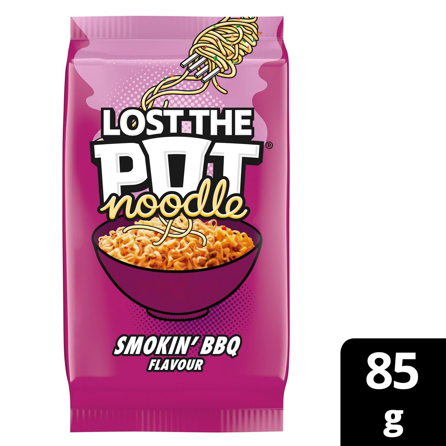 BBQ Beef Flavor Instant Noodles 85g Packet