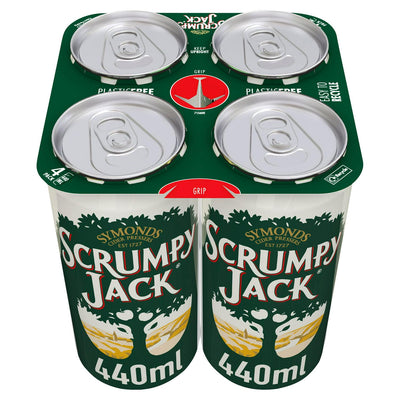 Sainsburys Premium British Cider Made from Local Apples in 440ml Cans, 4-Pack- Buy online at McGrocer