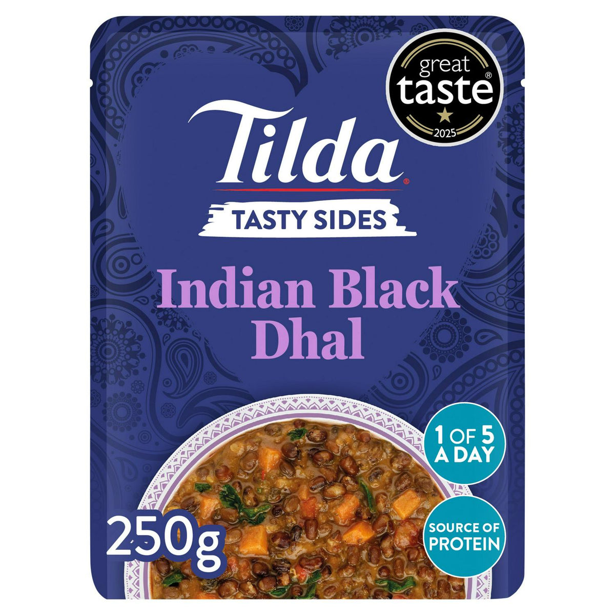 Ready-to-Heat Indian Black Lentil and Vegetable Dhal 250g