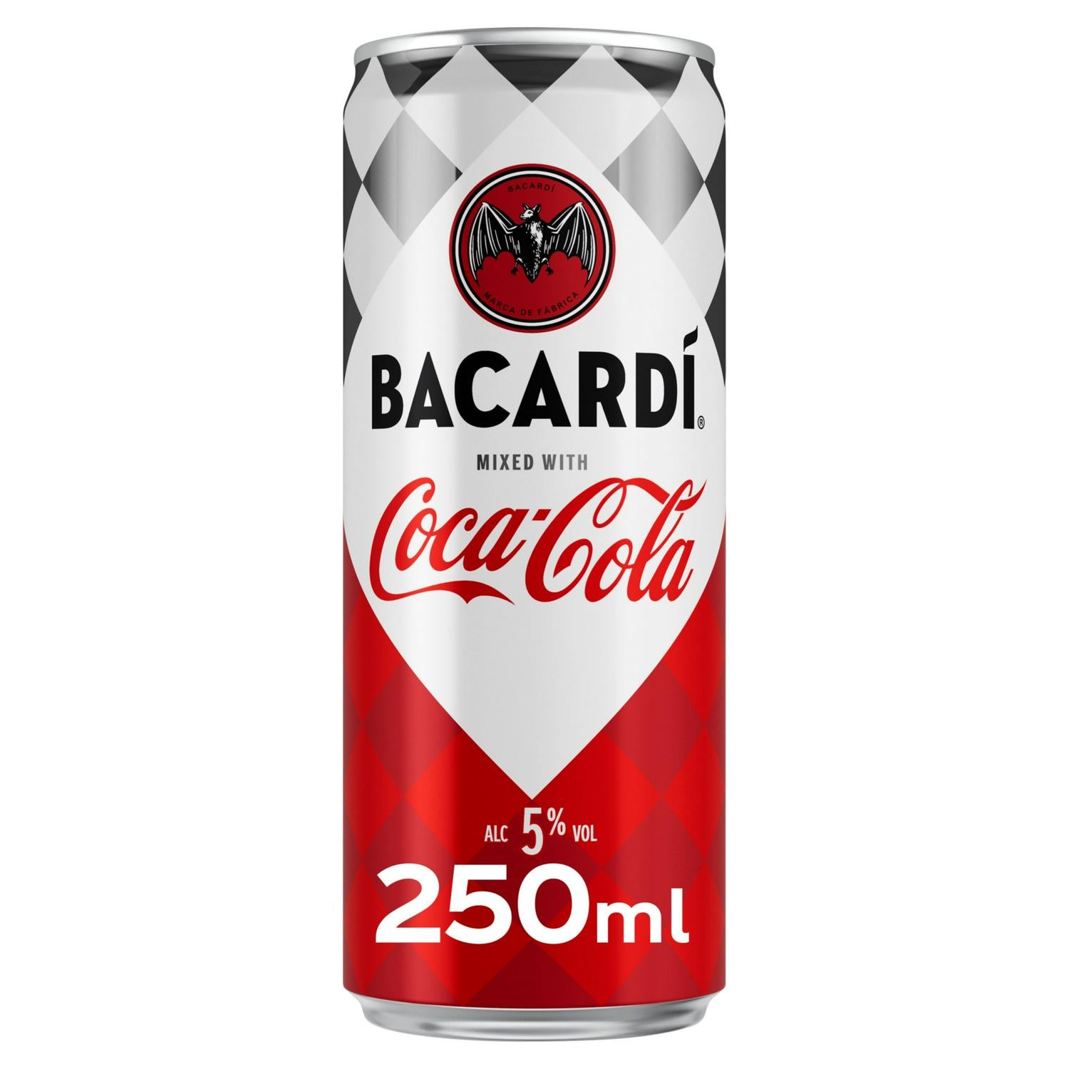 Ready-to-Drink Rum and Cola Mixed Beverage Can 250ml
