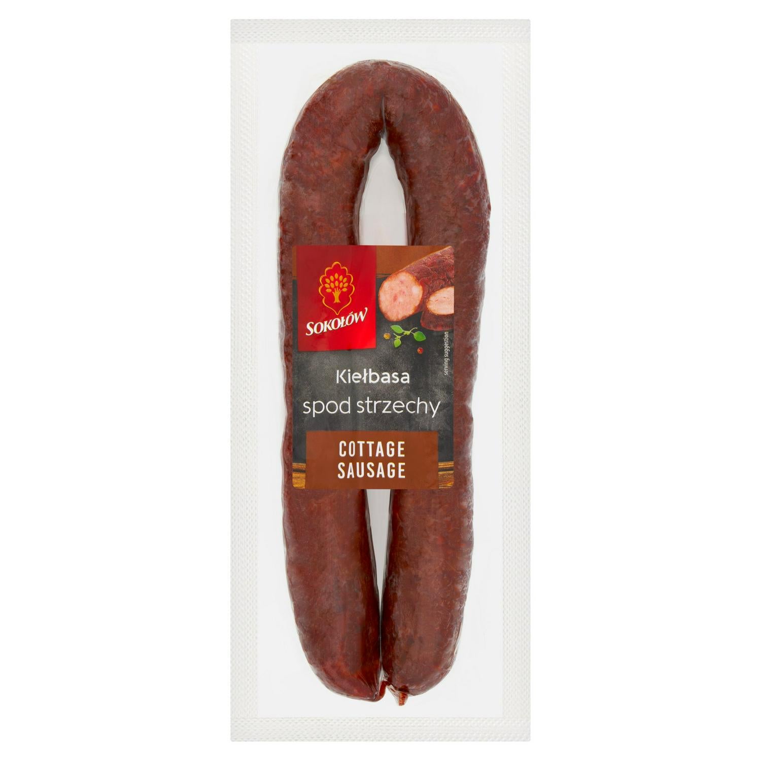 Sokolow Cottage Sausage 280g Roasted Smoked Pork (British brand)
