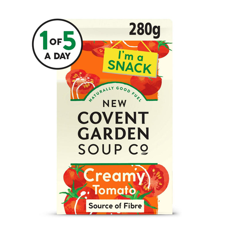 New Covent Garden Soup Co. Creamy Tomato 280g imported from the UK