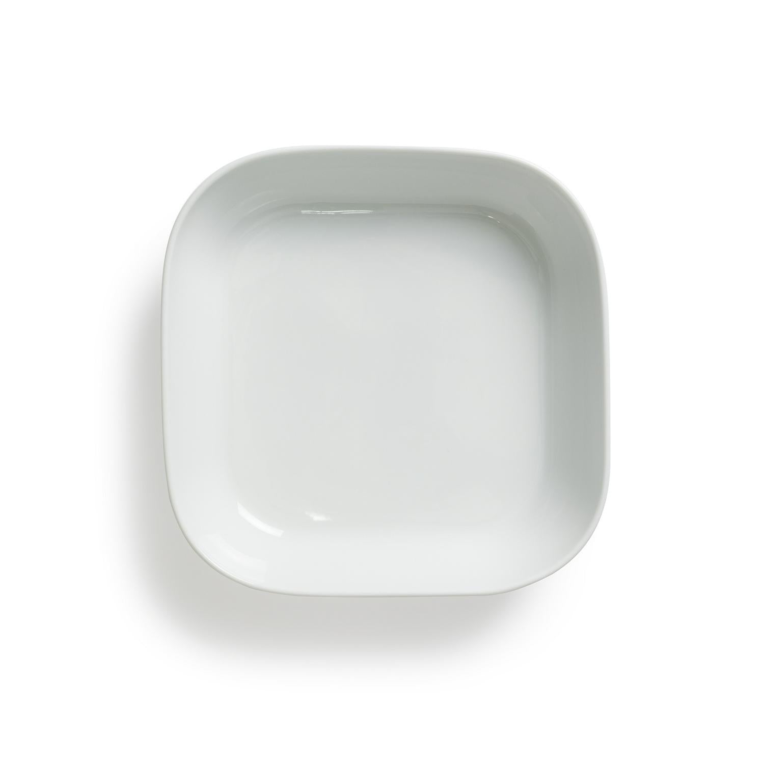 Habitat Square White Porcelain Pasta Bowl, UK version