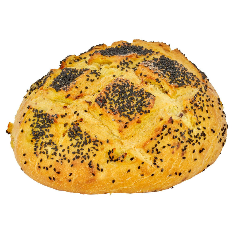 Curry Spiced Potato Boule with Dried Apricot and Onion Seeds 400g