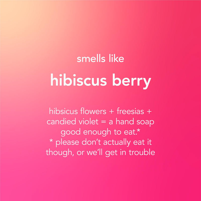 Method Hibiscus Berry Foam Hand Wash 300ml, imported from the UK