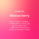 Method Hibiscus Berry Foam Hand Wash 300ml, imported from the UK