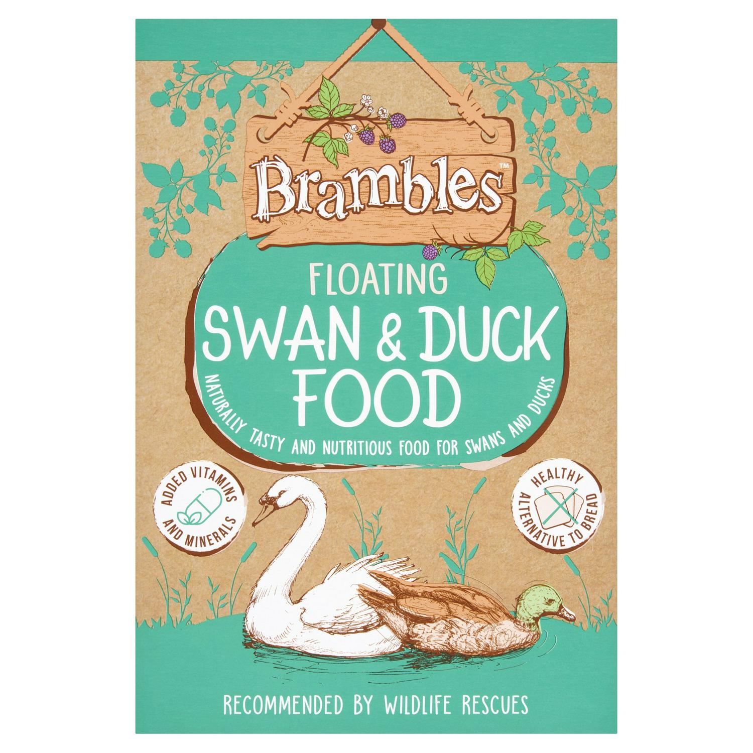 Brambles Floating Swan Duck Food 400g - British product