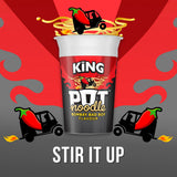 Pot Noodle Bombay Bad Boy King Pot noodles 114g, imported from the UK