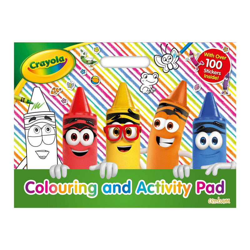 Crayola Jumbo Colouring & Activity Pad 32 Pages - British product