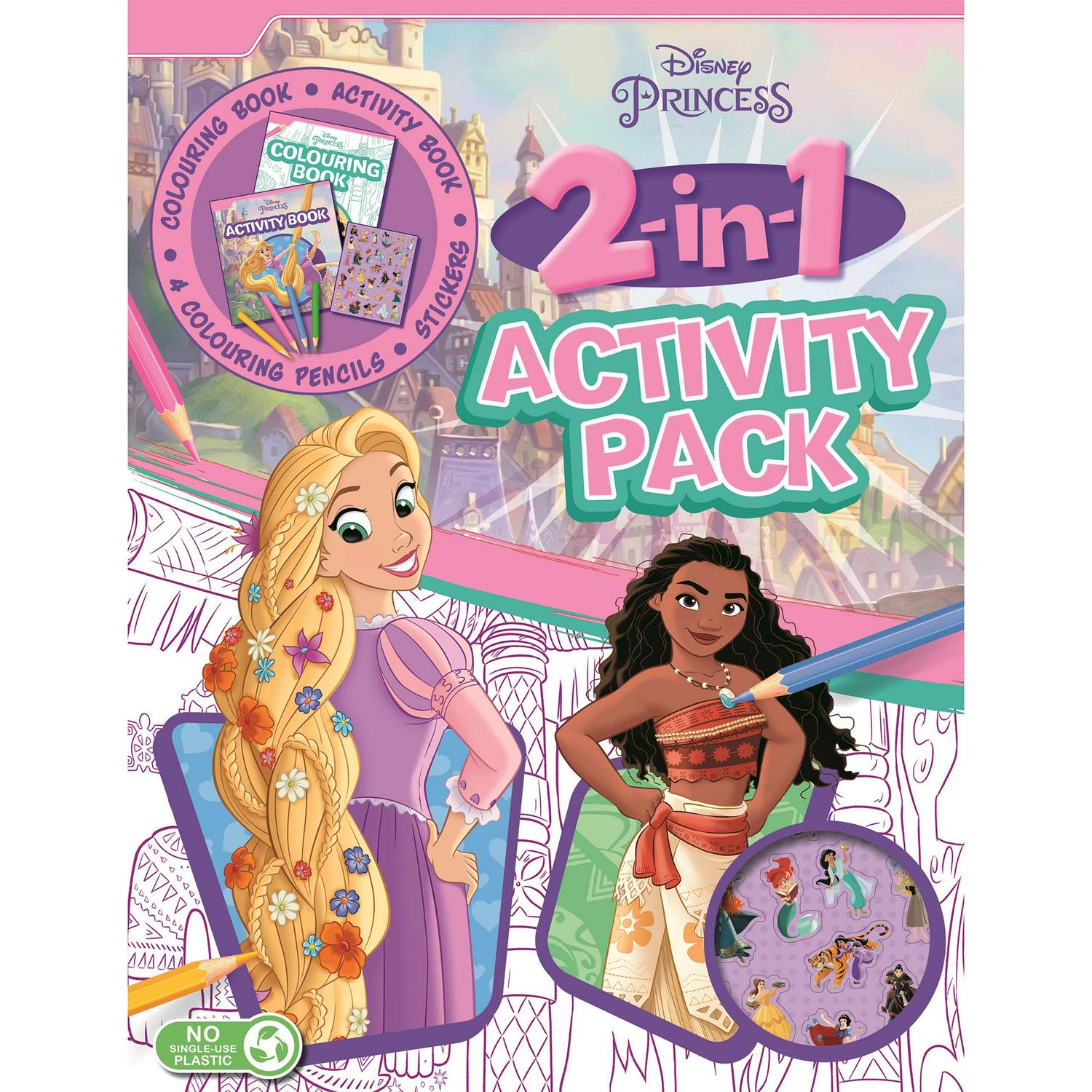 Igloo Books Disney Marvel 2 in 1 Activity Pack, UK version