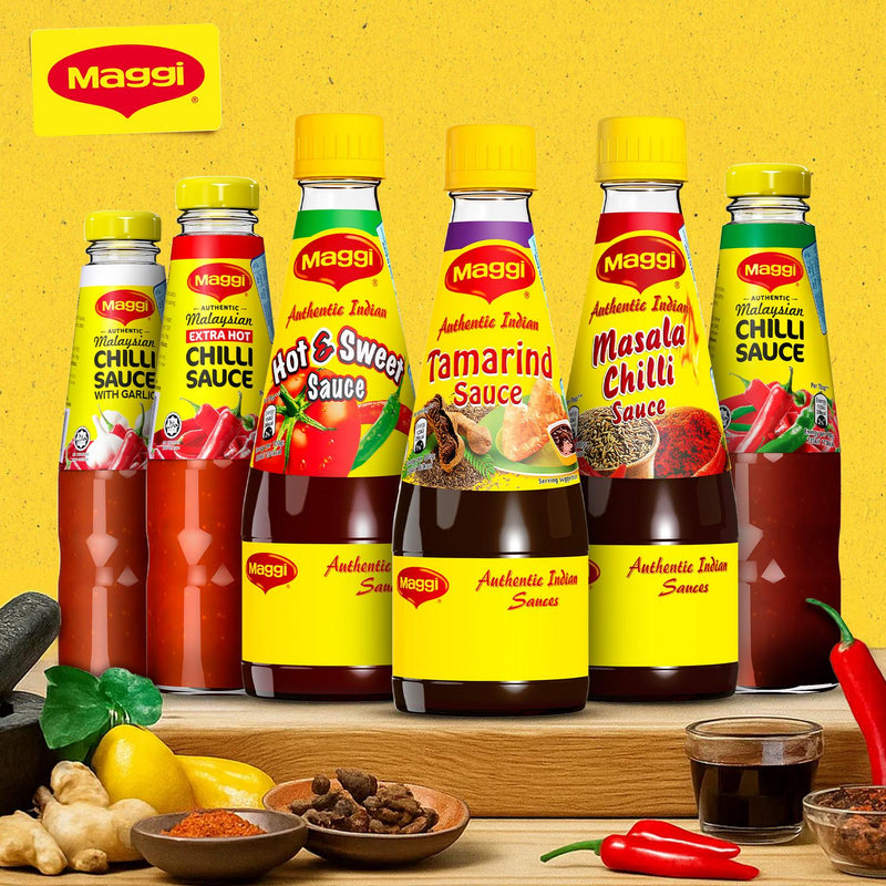 Maggi Authentic Indian Tamarind Sauce 425g, imported from the UK