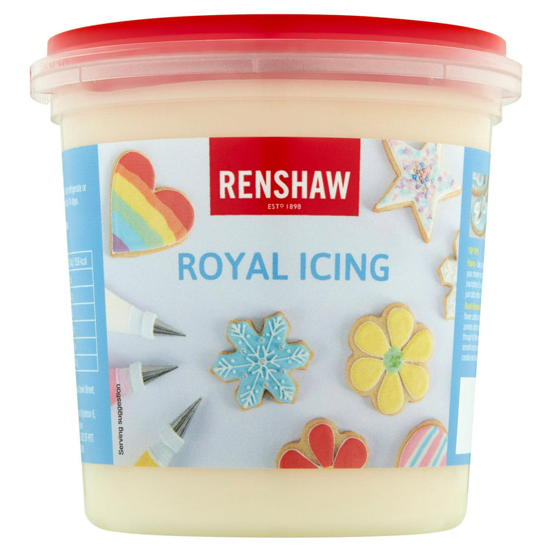 Renshaw Royal Icing Paste 400g, imported from the UK
