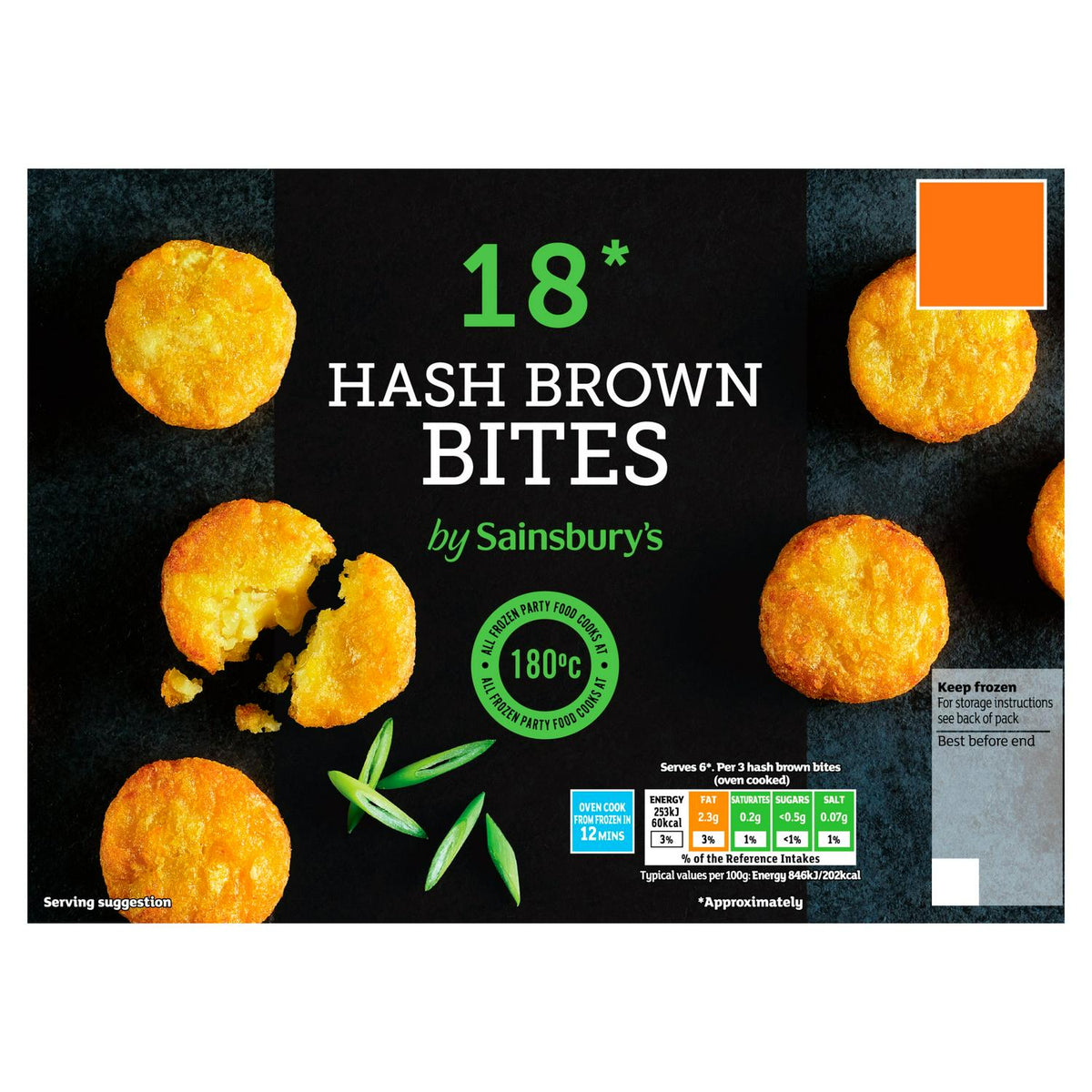 Sainsbury's Hash Brown Bites 200g